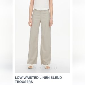 ONLY Linen Trousers Small
